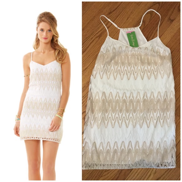 Lilly Pulitzer Dresses & Skirts - Lilly Pulitzer Dusk strappy lace slipdress